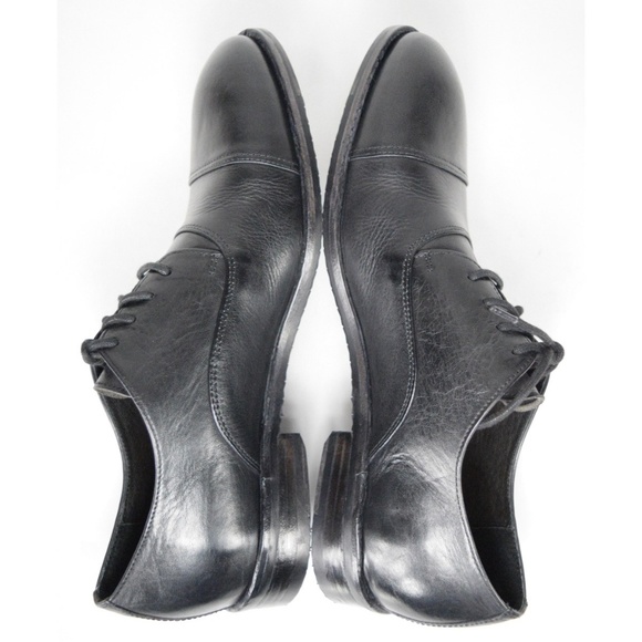 Frye Sam Shoes Size 9.5 Black Leather Oxfords SOLD - Picture 5 of 8